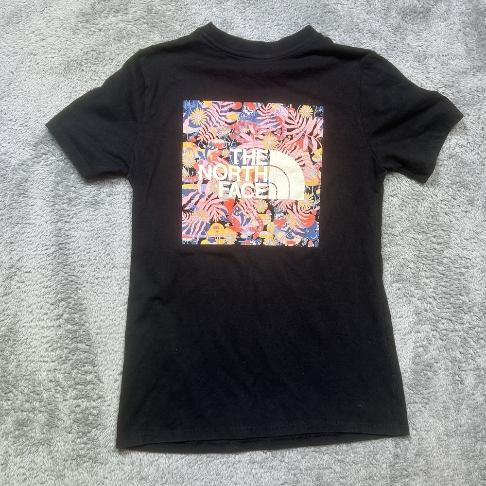 The North Face International Women's Day Tee Women's XS Black Graphic Recycled